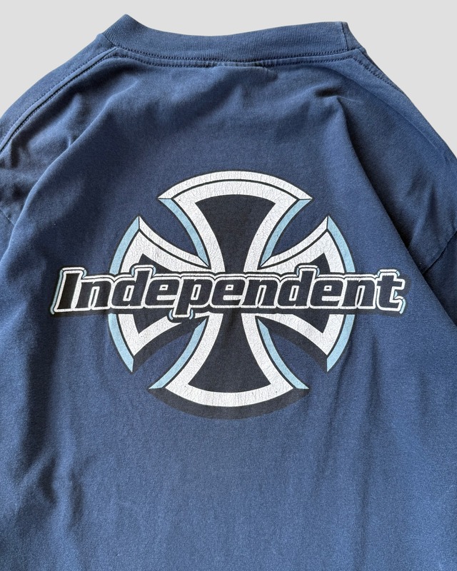 -INDEPENDENT- Vintage 90s Long Sleeve Print T-shirt