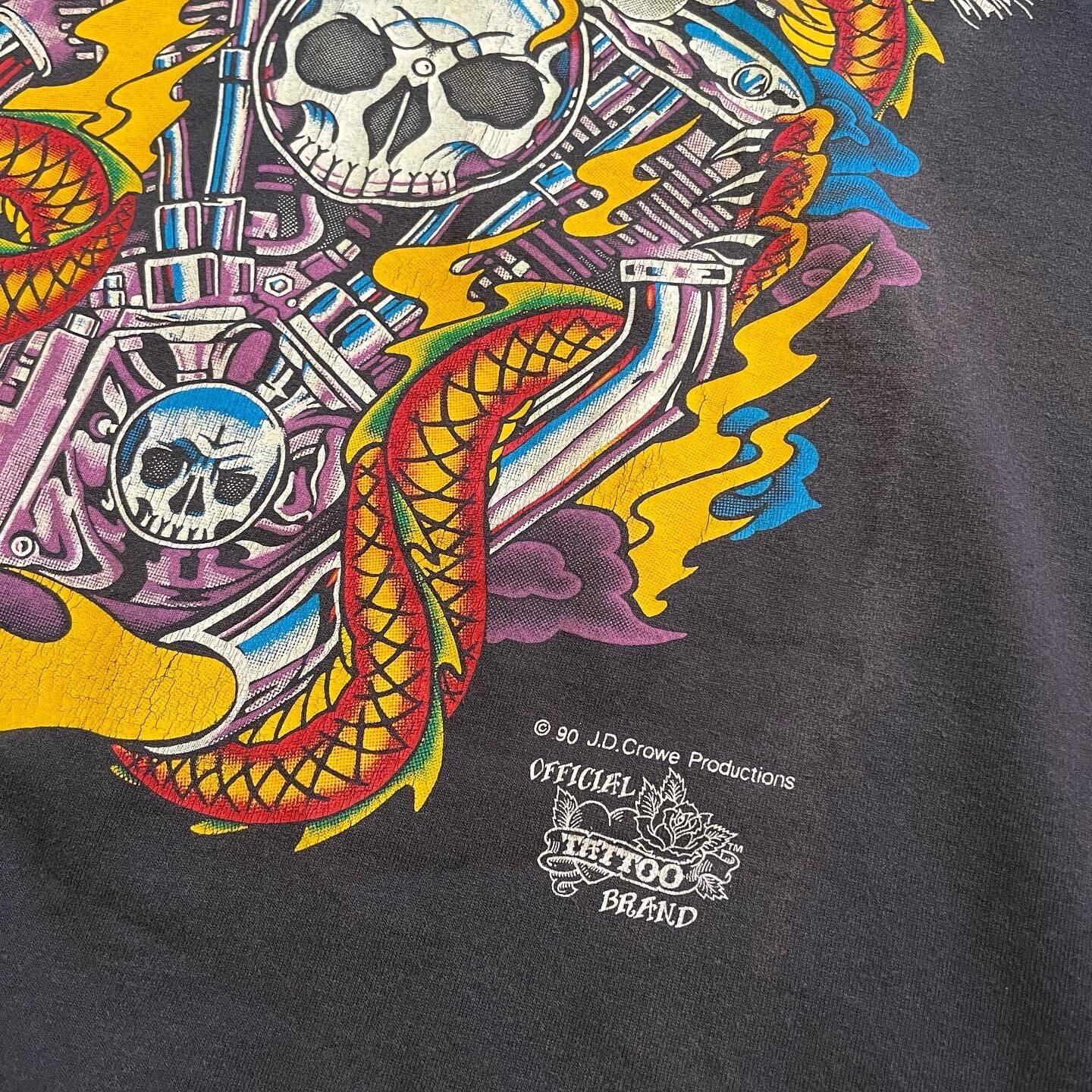 90s J.D.Crowe tattoo L/S T-shirt | What'z up