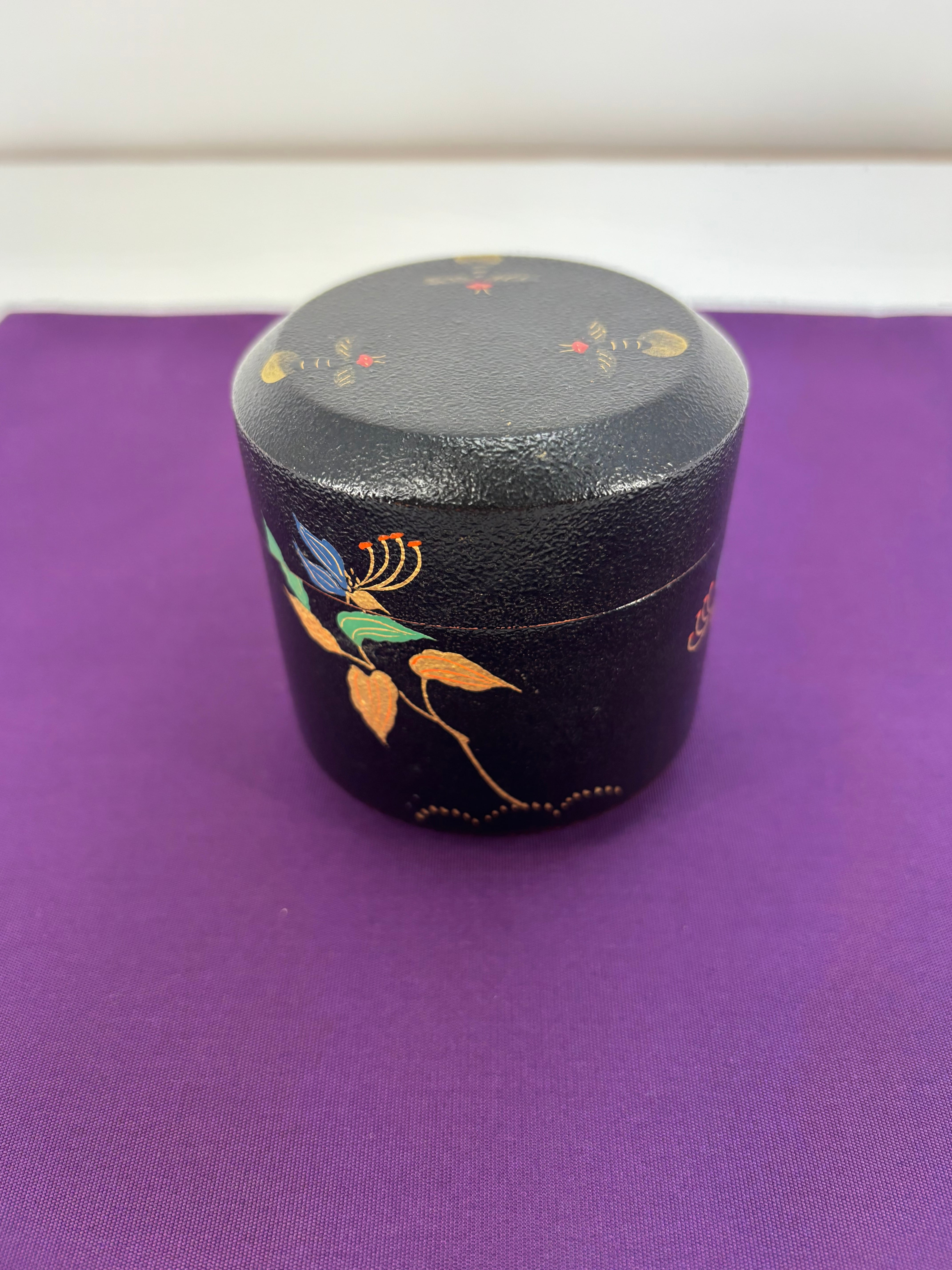 蛍蒔絵 雪吹棗 早見征一作 | 茶道具の木場