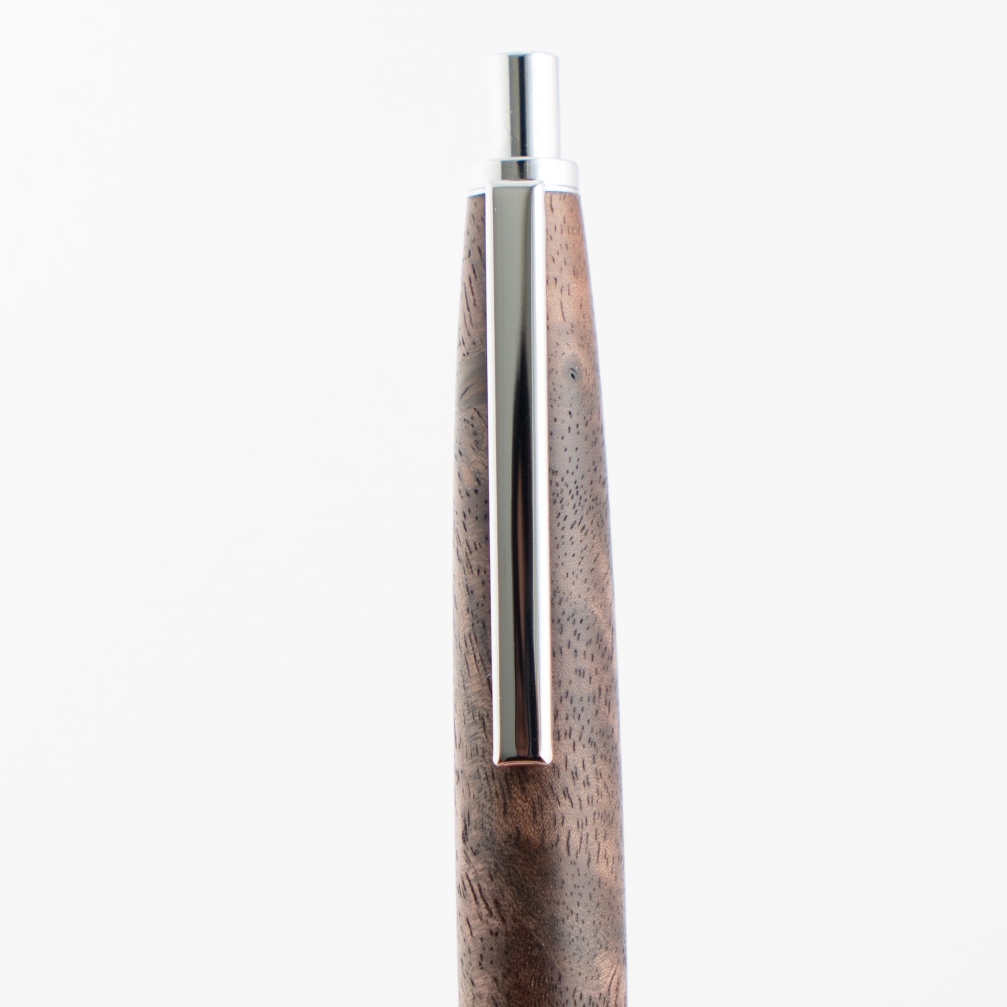杢軸シャーペン】ウォールナット（胡桃） 「縮み杢」 / 0.5mmシャープ