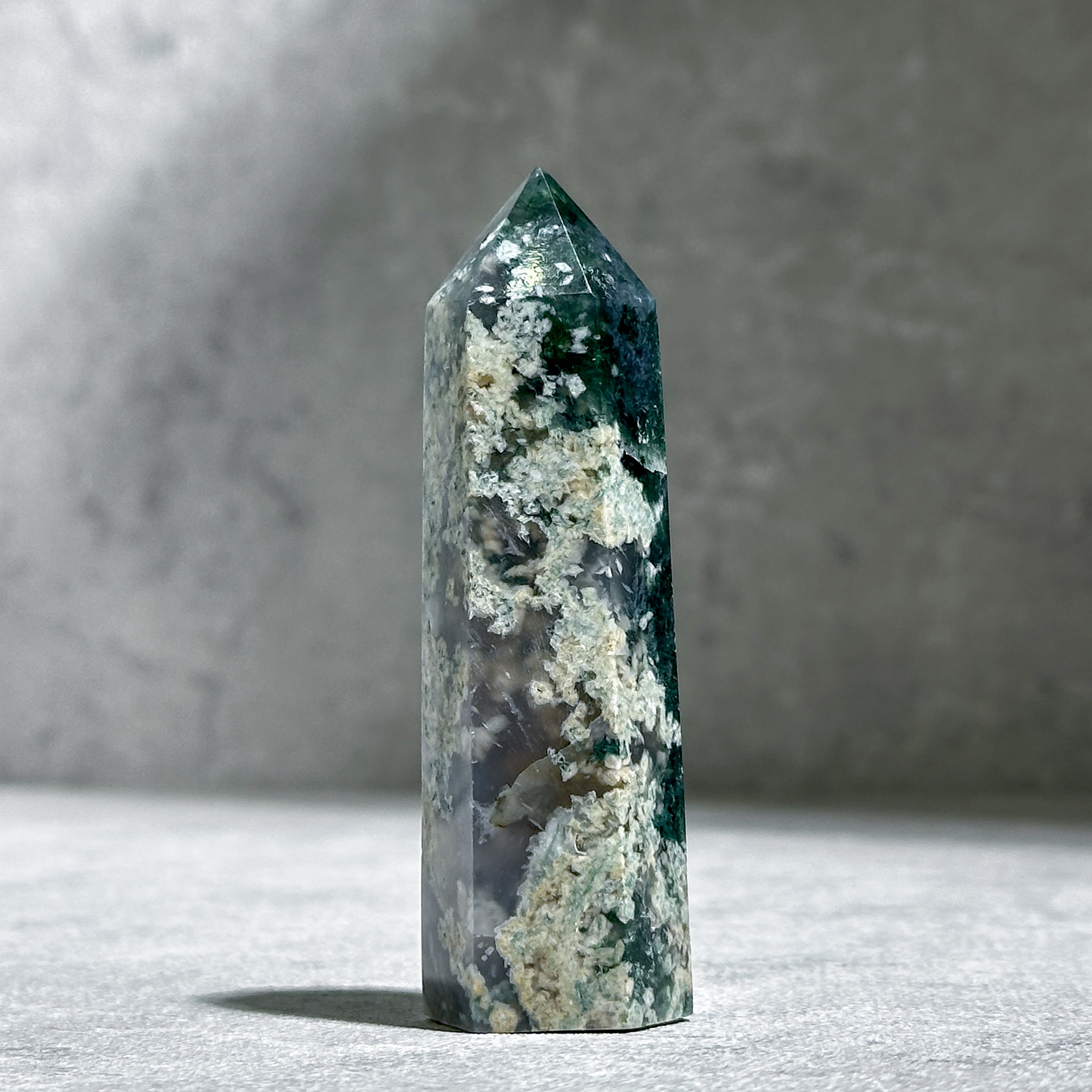 モスアゲート タワー モスアゲート タワー63◇ Moss Agate ◇天然石・鉱物・パワーストーン