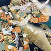 【bomber49】Msize 再構築リバーシブル着物ボンバー KIMONO reversible BOMBER JACKET
