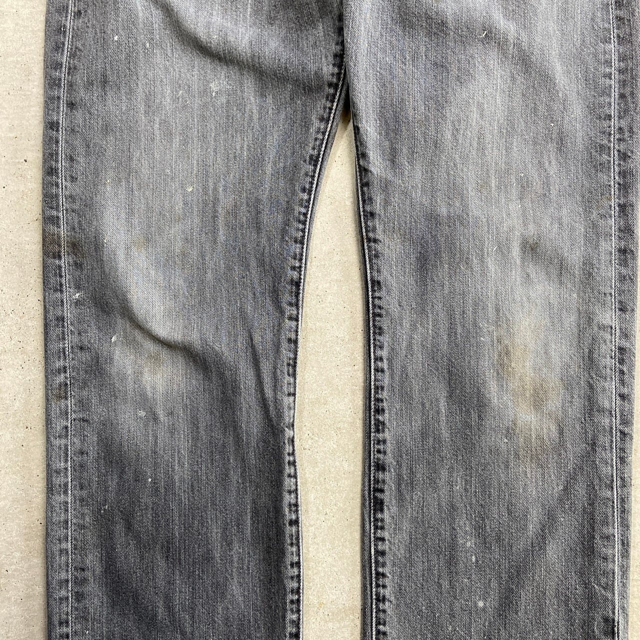 Levi's リーバイス 501 先染め グレー デニムパンツ ストレート メンズ
