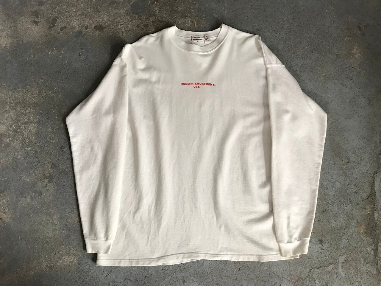 90s Modern Amusement long sleeve shirt MADE IN USA