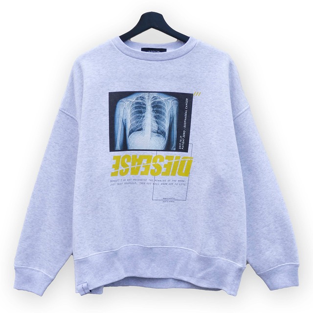 Big Silhouette Sweat ...DS... (JFK-041) - Gray