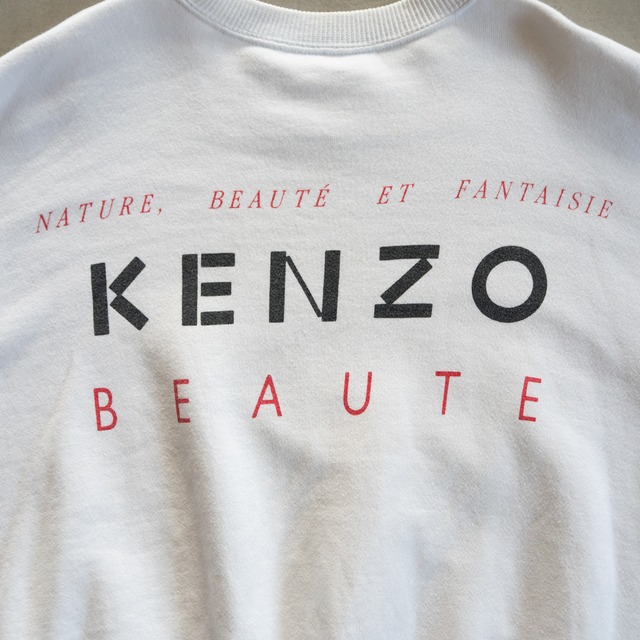 unknown used "KENZO BEAUTE" Print sweat