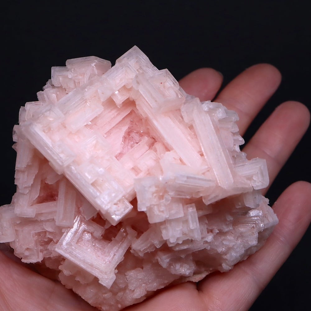 ピンクハーライト カリフォルニア産 156,6g 岩塩 PH111 鉱物