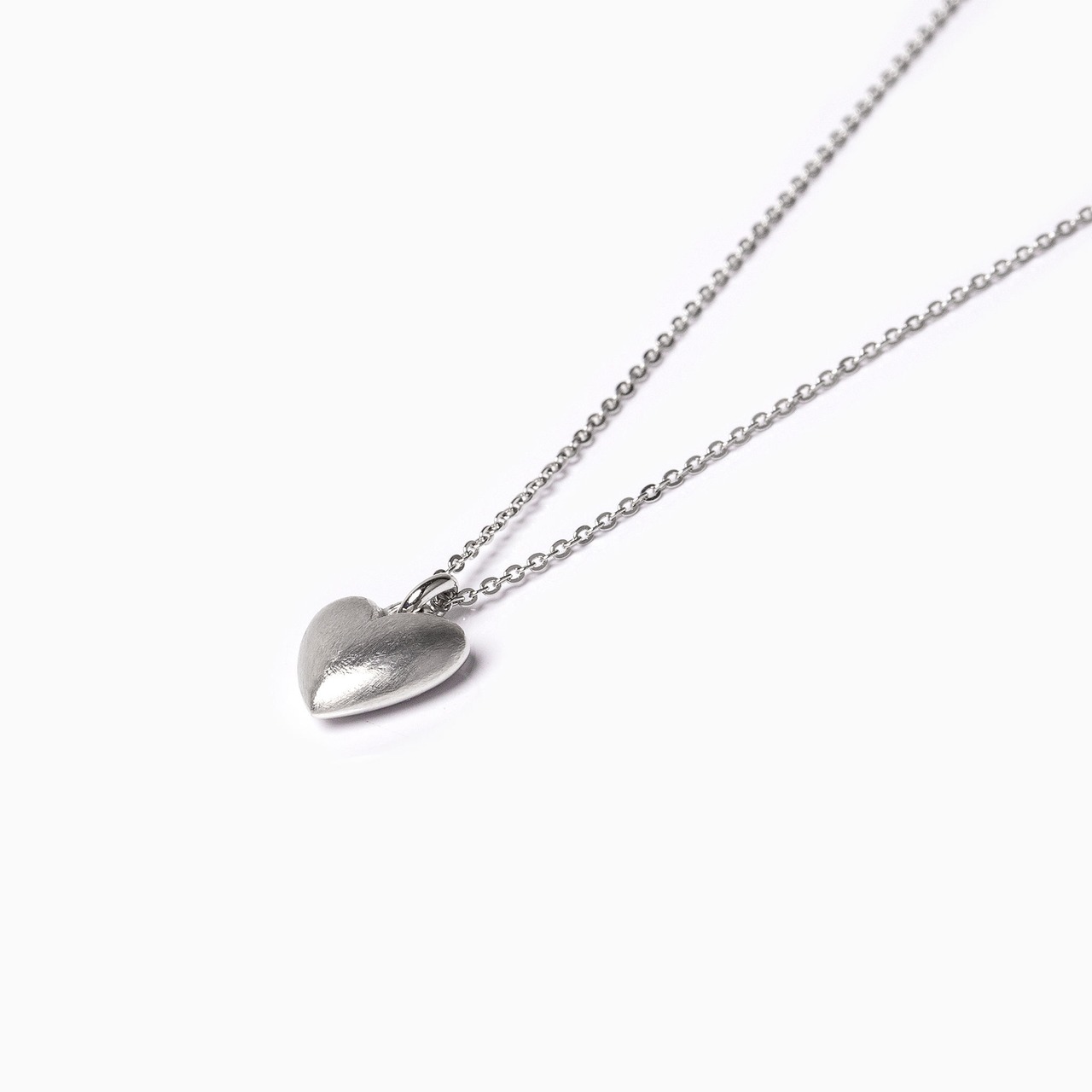 Silver necklace   SMP7 ハートネックレス