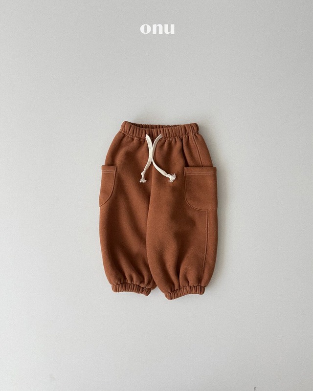 予約⌇onu/ Pocket soft jogger pants