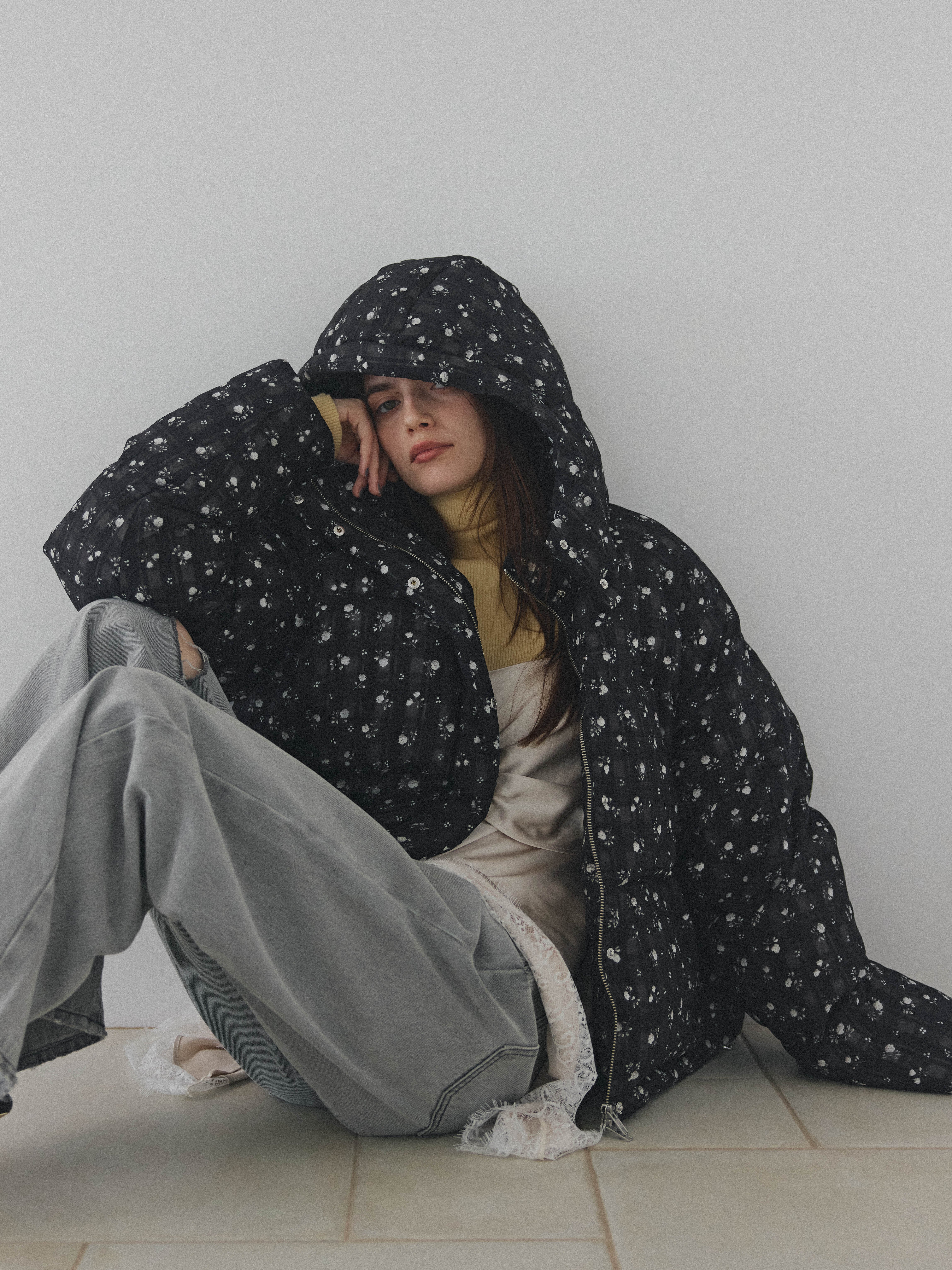 10/1-10/6先行受注商品】check down coat | Katrin TOKYO