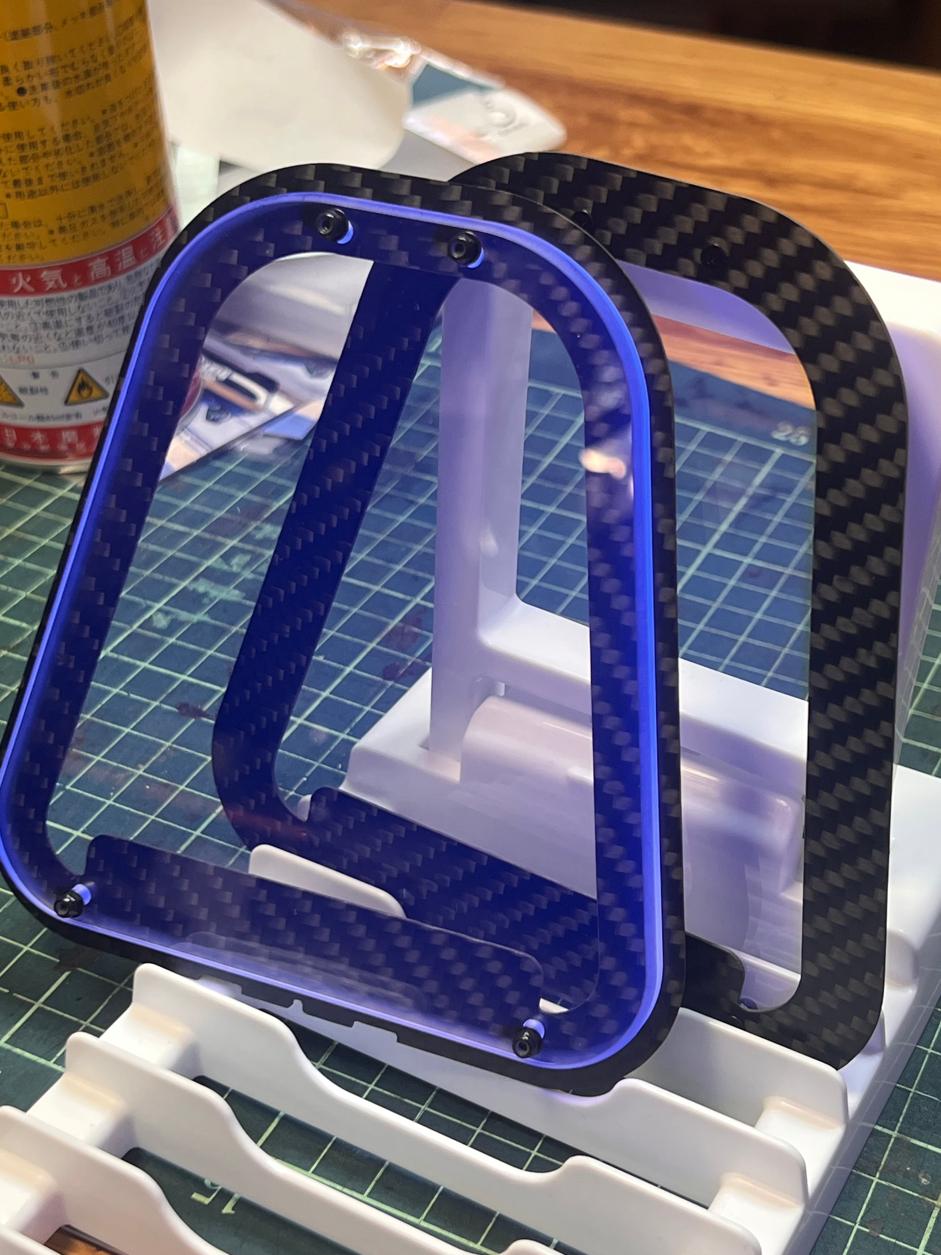カーボンフレームベゼルブロッカー NDロードスター用 Carbon Bezel