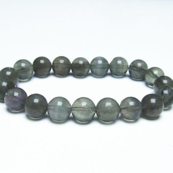 ラビットヘアー フローライト ブレスレット 10mm [M便 1/10] 111-24872