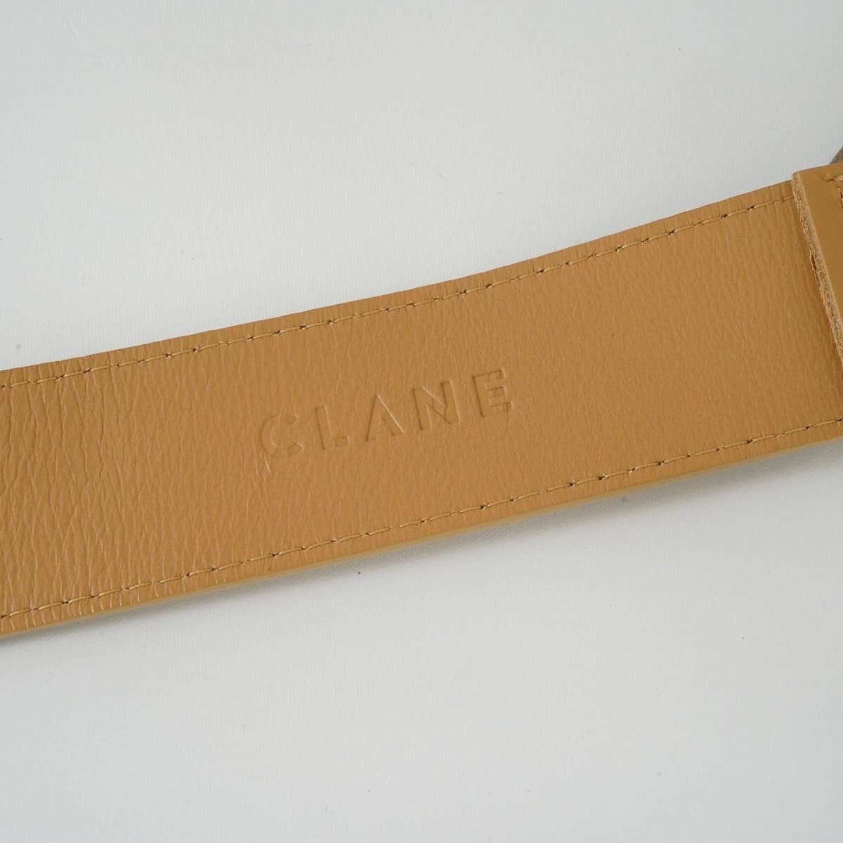 CLANE CIRCLE BUCKLE WIDE BELT