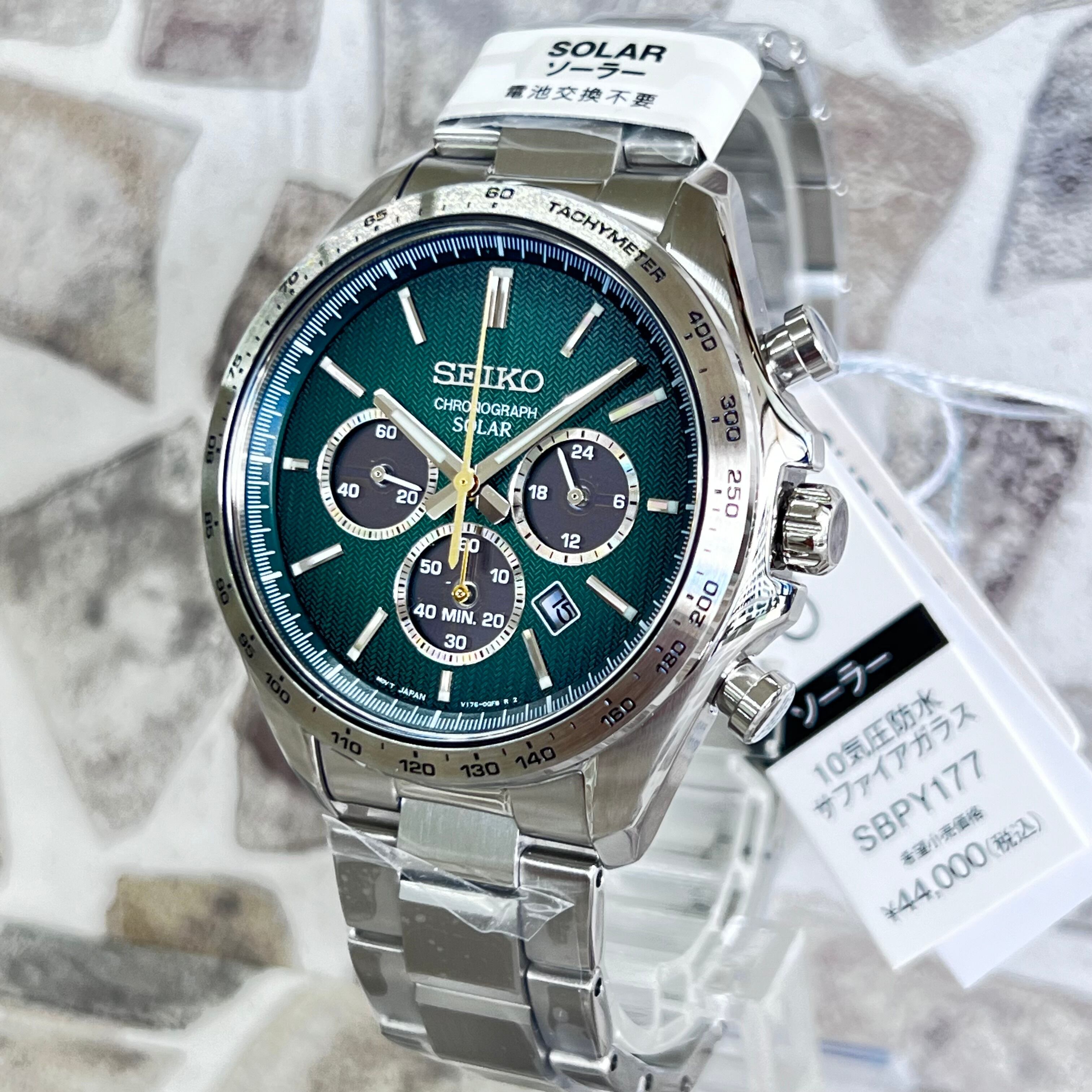新品 セイコー セレクション ソーラークロノ SBPY177 国内限定 