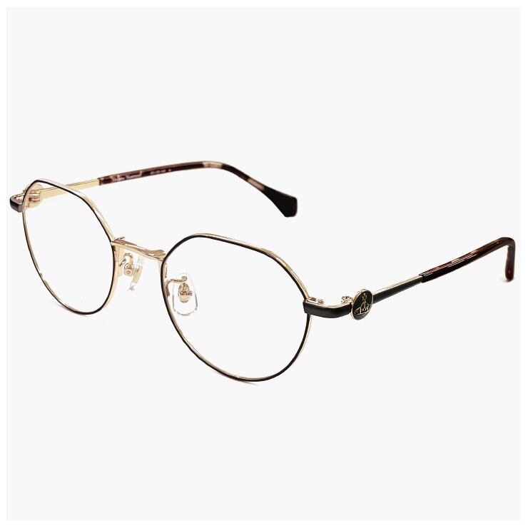 【新品】 ヴィヴィアンウエストウッド メガネ 40-0032 c03 Vivienne Westwood レディース 眼鏡 40-0032-3 軽量 細い クラウンパント 型 メタル ベータチタン フレーム βチタン ダミーレンズ発送 楽天市場】ヴィヴィアンウエストウッド メガネ 40-0032 c03 【 度付き