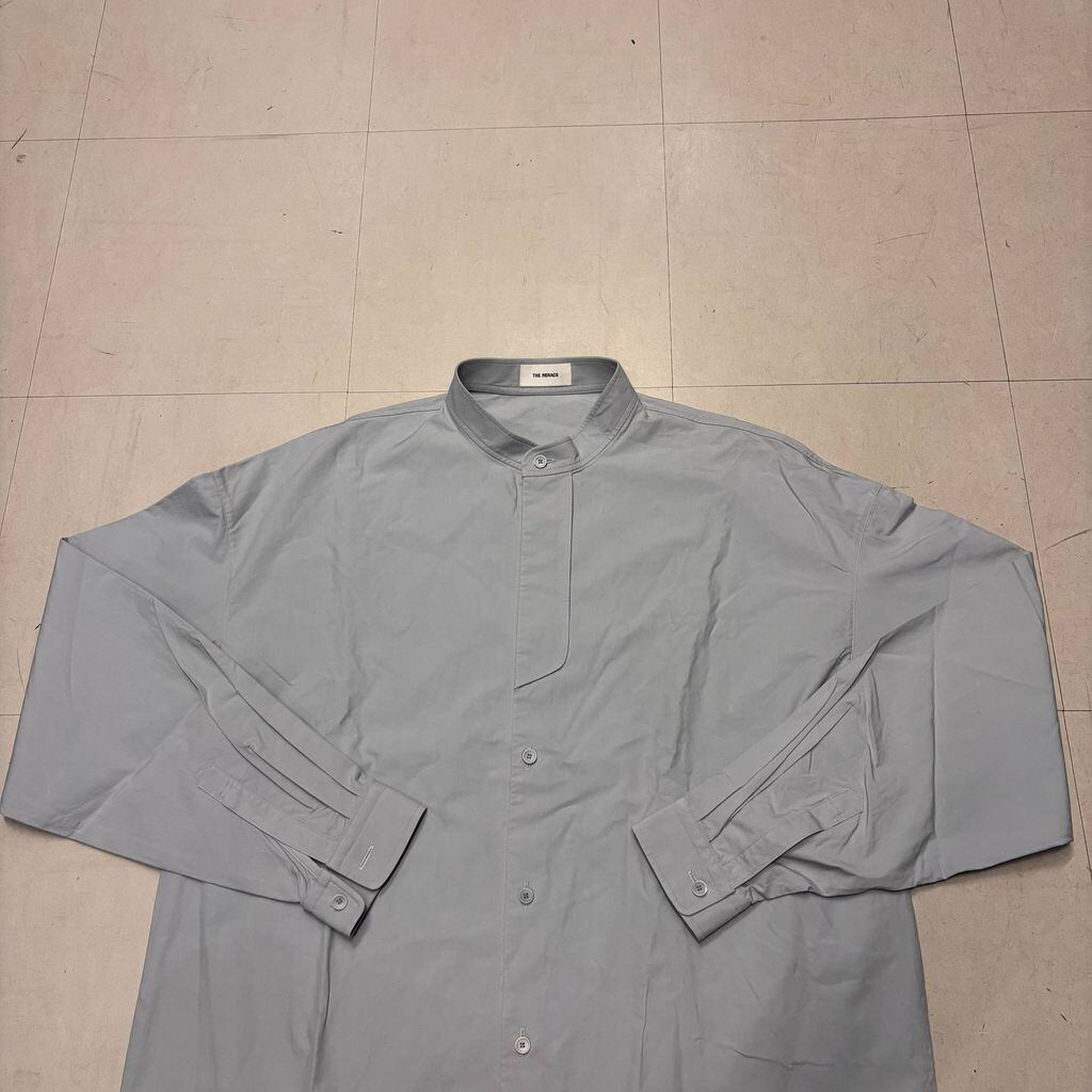 THE RERACS ザ・リラクス THE PLACKET SHIRTS ロングスリーブノー