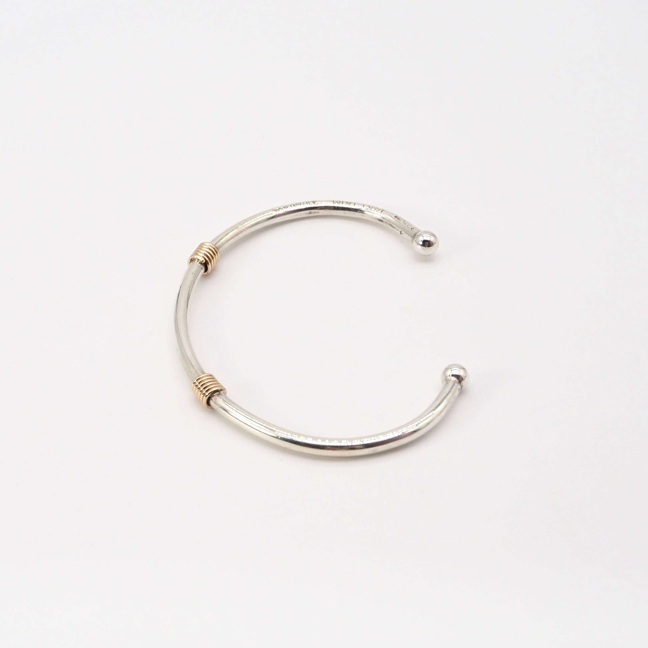 Tiffany & Co. シルバーバングル 925 TIFFANY&Co. ティファニー ブレスレット フック＆アイ バングル