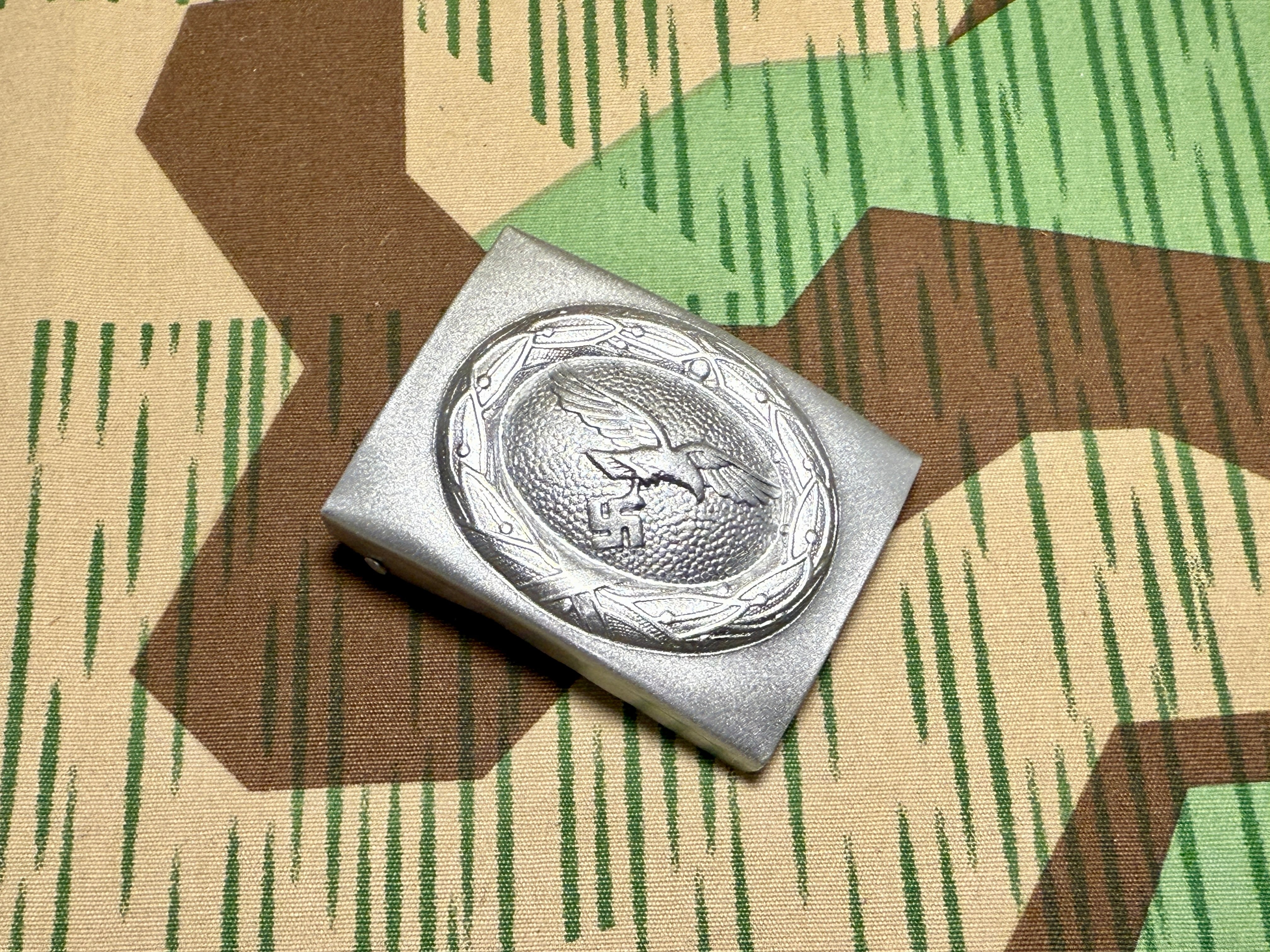 WWⅡ ドイツ軍 兵用バックル(スチールプレス)② | Eichenbaum