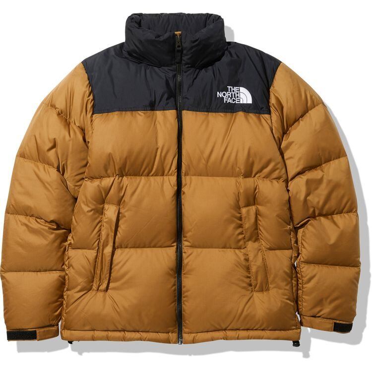 north face khaki padded jacket