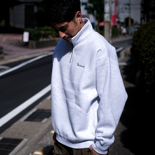 Half Zip Hoodie  C/# ASH（裏起毛）