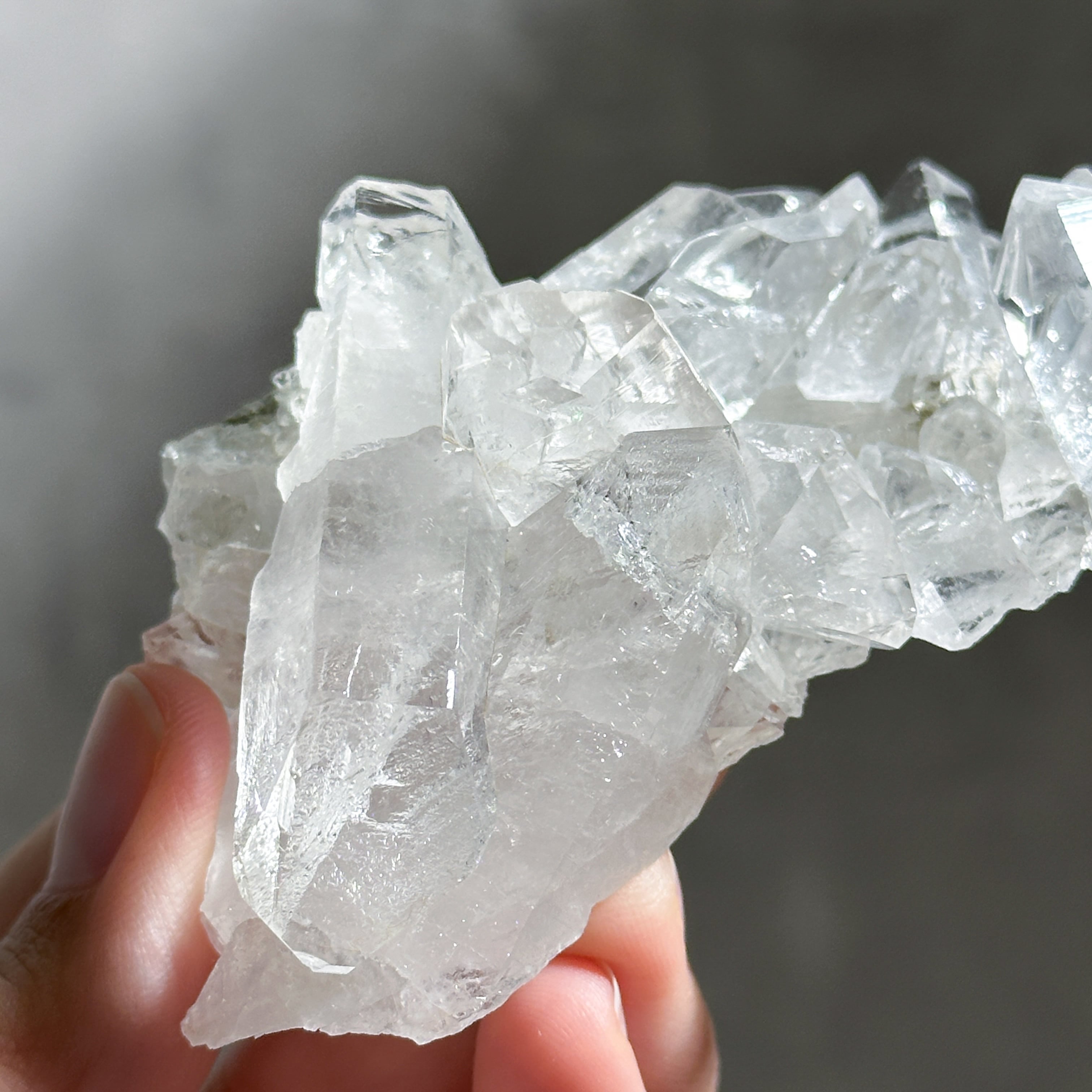 ゼッカ産水晶クリアクォーツ クラスター75◇ Clear Quartz ◇天然石