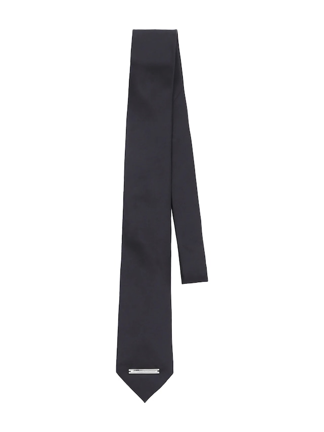 JOHN LAWRENCE SULLIVAN / LOGO PLATE SILK NECK TIE