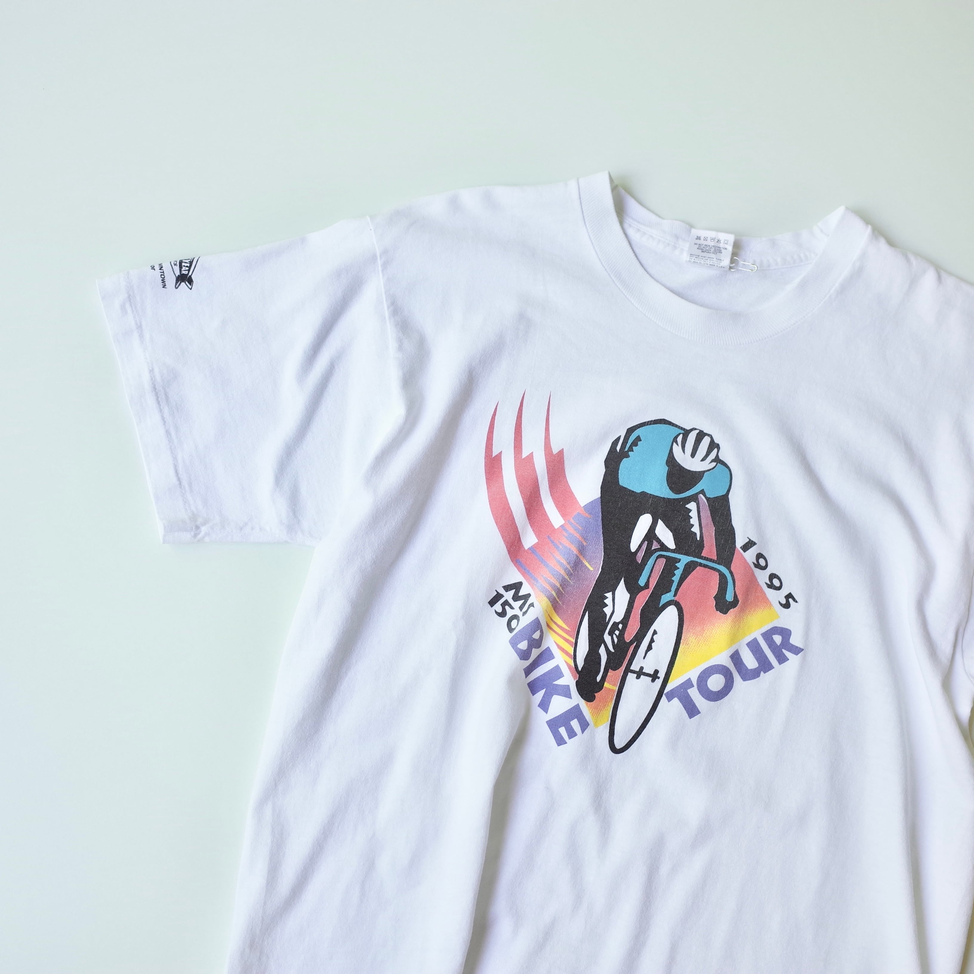 90s MS 150 bike tour tee