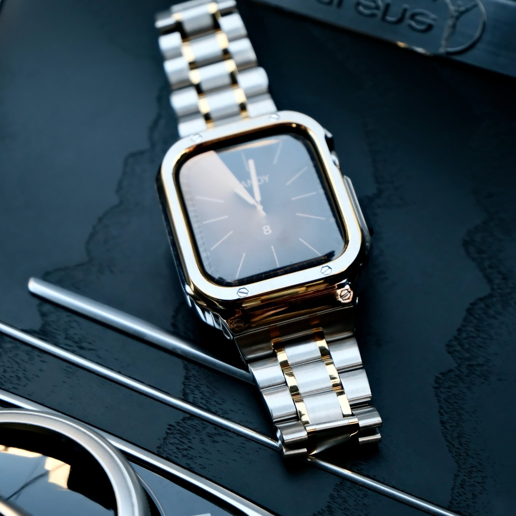 Apple Watch10対応!【ステンレス一体式バンド】A001 ステンレス Apple Watch10対応!【ステンレス一体式バンド】A001 ステンレス