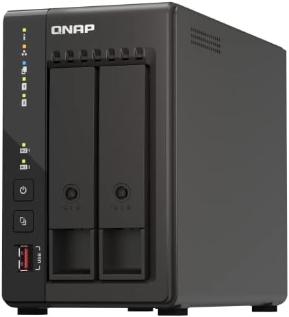 QNAP(キューナップ) TS-253E 2つの 2.5GbE 対応ポートと M.2 SSD