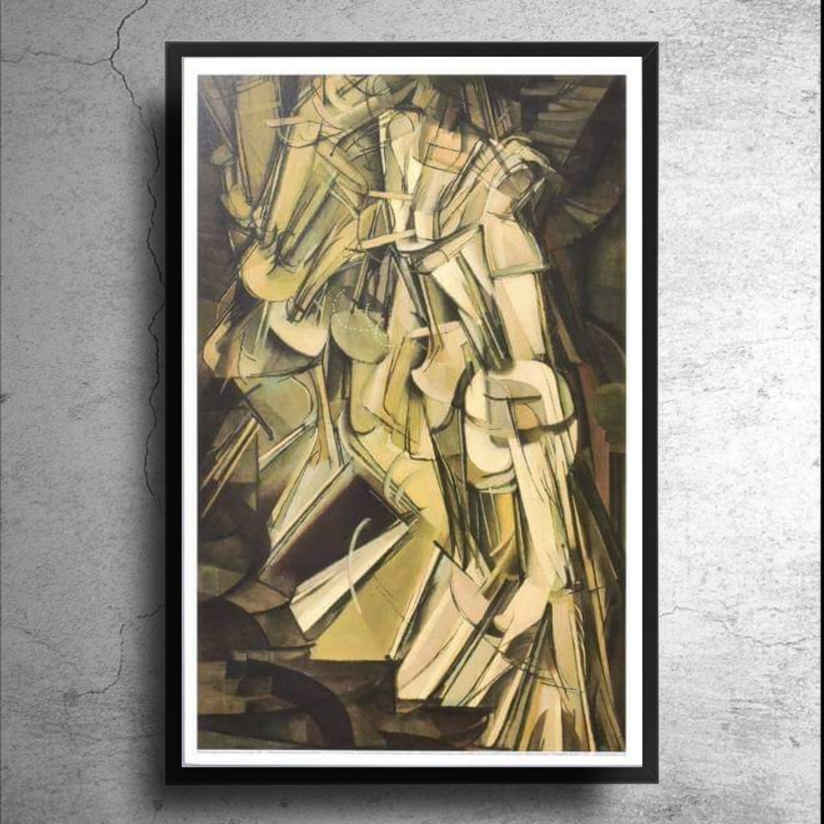 アメリカ限定！現代美術家『マルセル・デュシャン』日本未流通ポスター/　アート-
