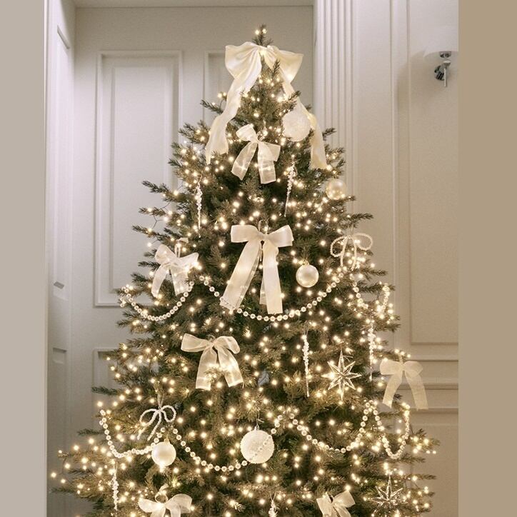 【BEDE】クリスマスツリー用 オーナメントセット (リボン)