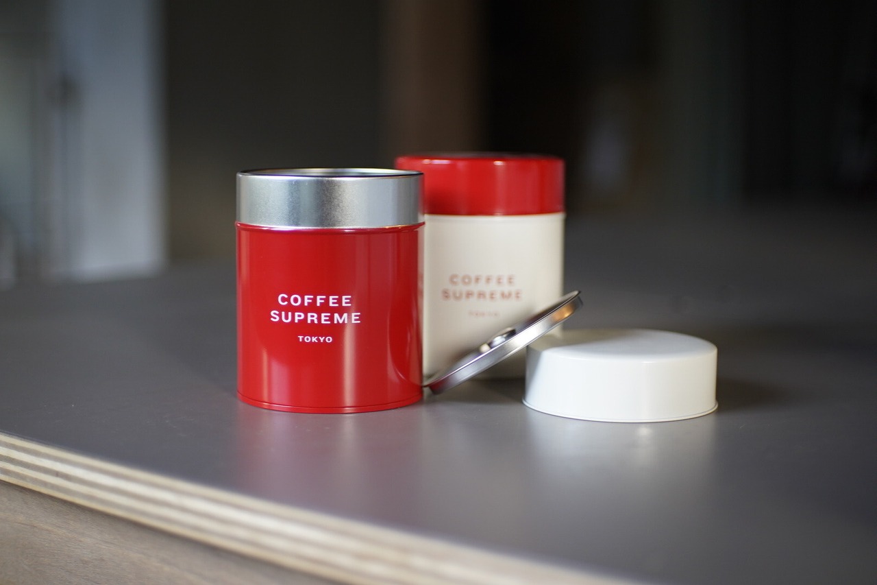 加藤製作所キャニスター 赤白セット | Coffee Supreme Japan