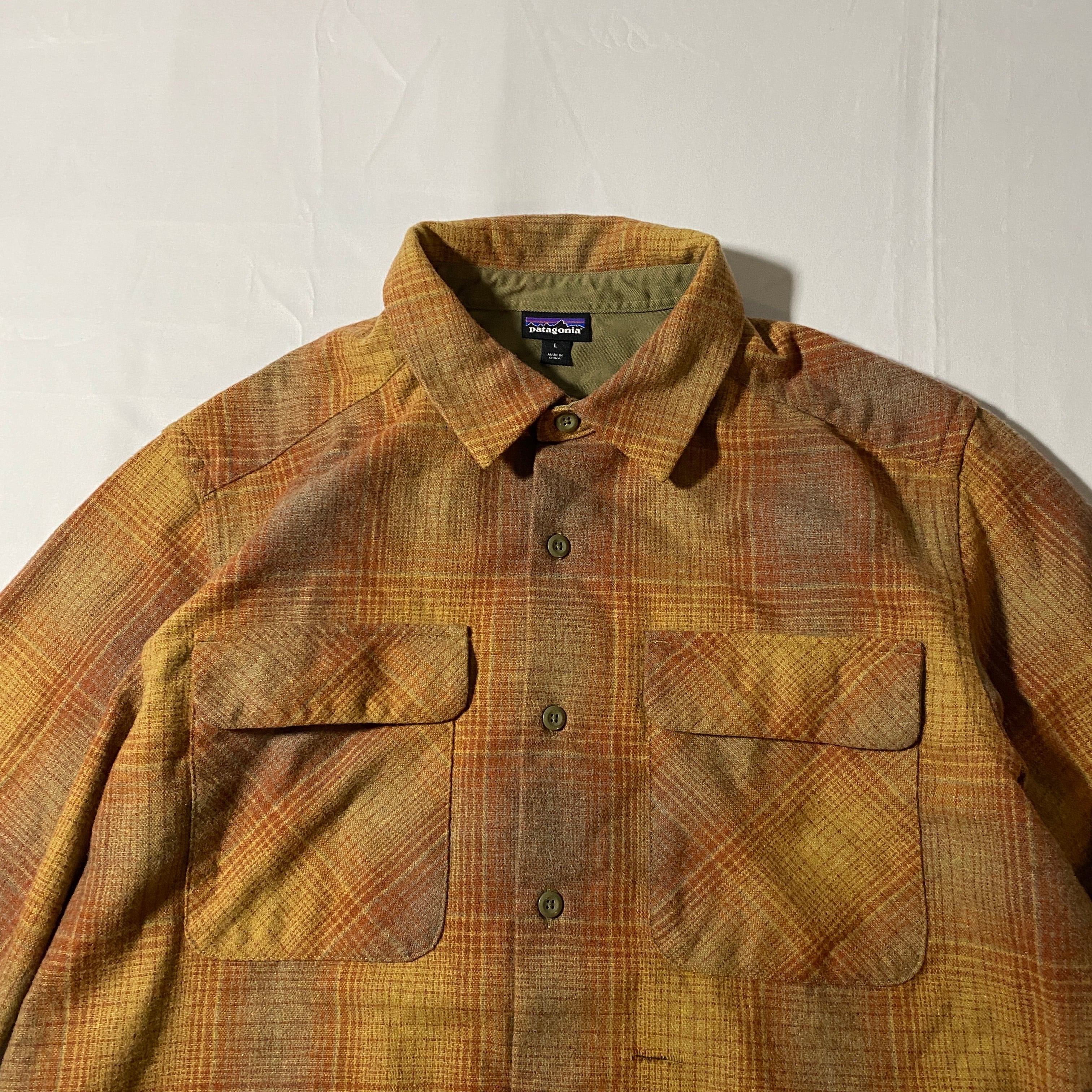 Patagoniaウールブレンド オンブレーシャツ Patagoniaウールブレンド オンブレーシャツ | WAGENTYPEII