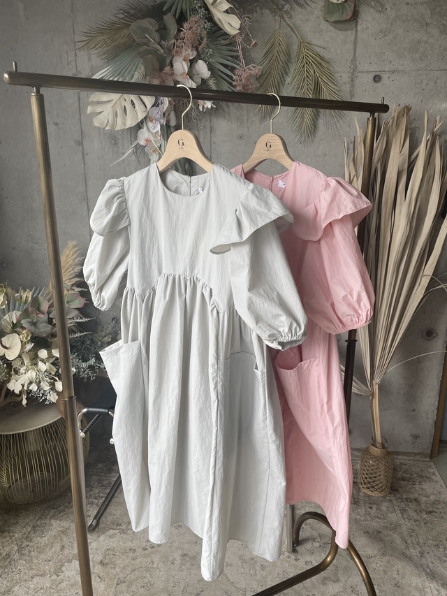 KIDS（original）パフスリーブワンピース