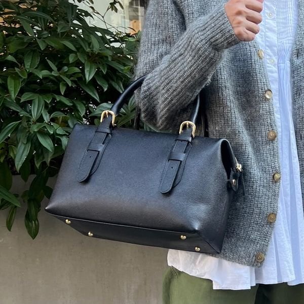 【日本製×日本レザー】ボントーノレザー ボストンバッグ 6677