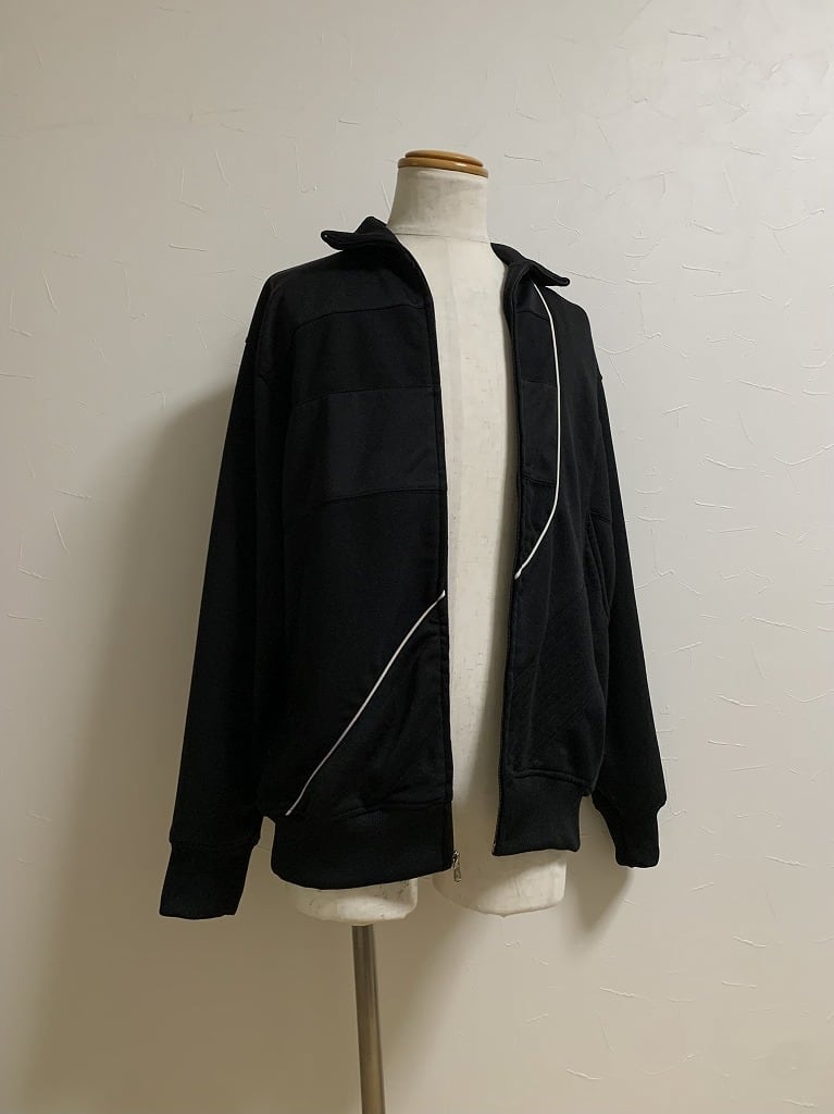 Switched Design Piping Zip-Up Track Jacket