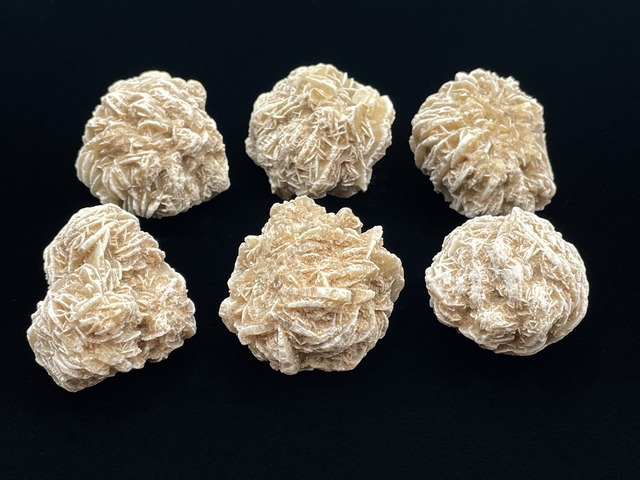 デザートローズ（砂漠の薔薇）6つセット【A】