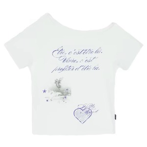 [Innomoood] Angel's Heart vintage T-shirt