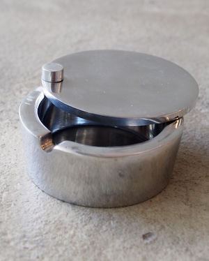 Aluminium Ashtray/シルバー/アルミ/灰皿/スライド式