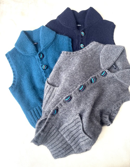 ALPACA BULKY  KNIT VEST