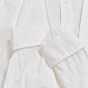 80～90s USA Brooks Brothers double cuffs white dress shirt