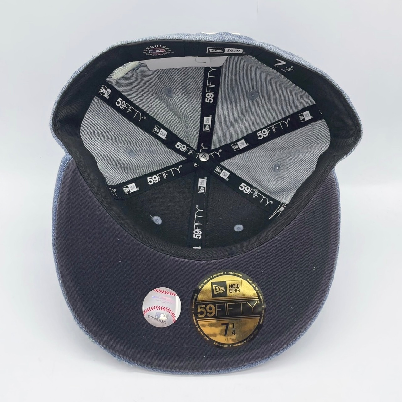 NEW ERA 59FIFTY/5950  Damaged Series ニューヨーク・ヤンキース ウォッシュドデニム