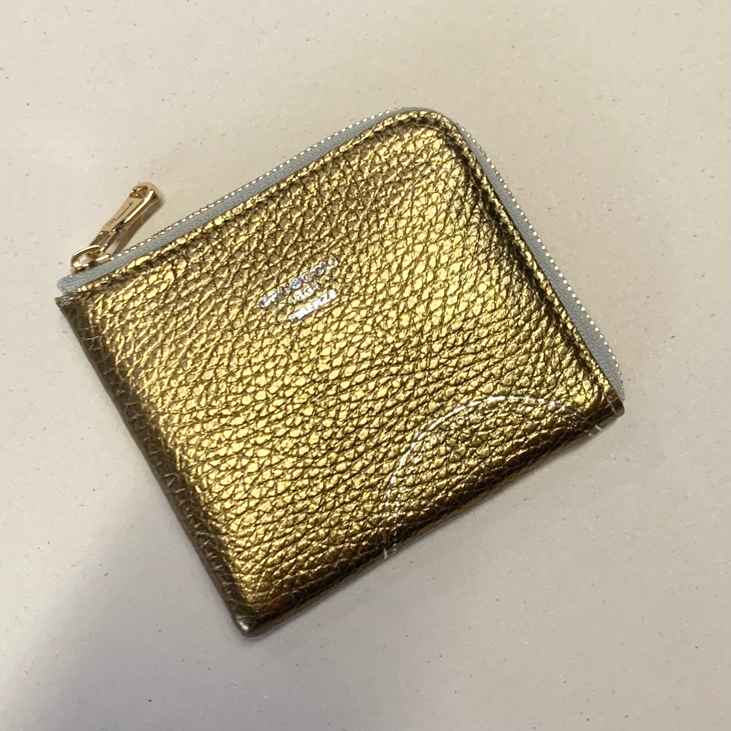Mini zip wallet/ Gold：B | Quinta store