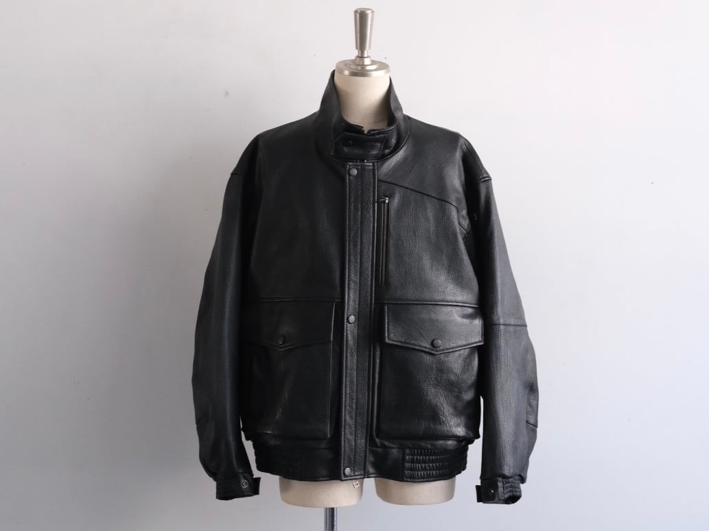 鼻セレブ　CCU BOMBER JACKET 牛革 CCU”BOMBER JACKET” | Lapel online store