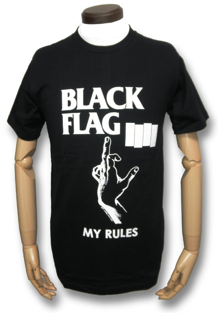 BLACK FLAG ブラックフラッグ Tシャツ 黒 ロックTシャツ バンドTシャツ