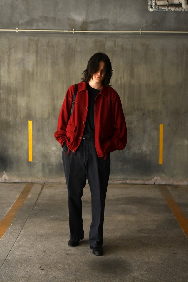 A.PRESSE / Light Weight Cashmere Blouson (RED)