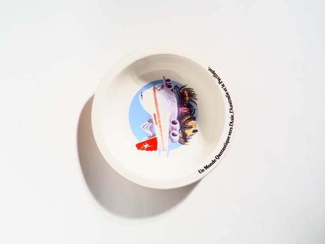 Qantas Ceramic large ashtray