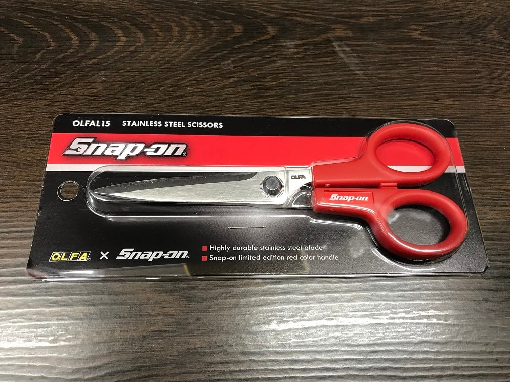 OLFA×Snap-on SCISSORS SC RED スナップオン オルファ ハサミ 数量限定