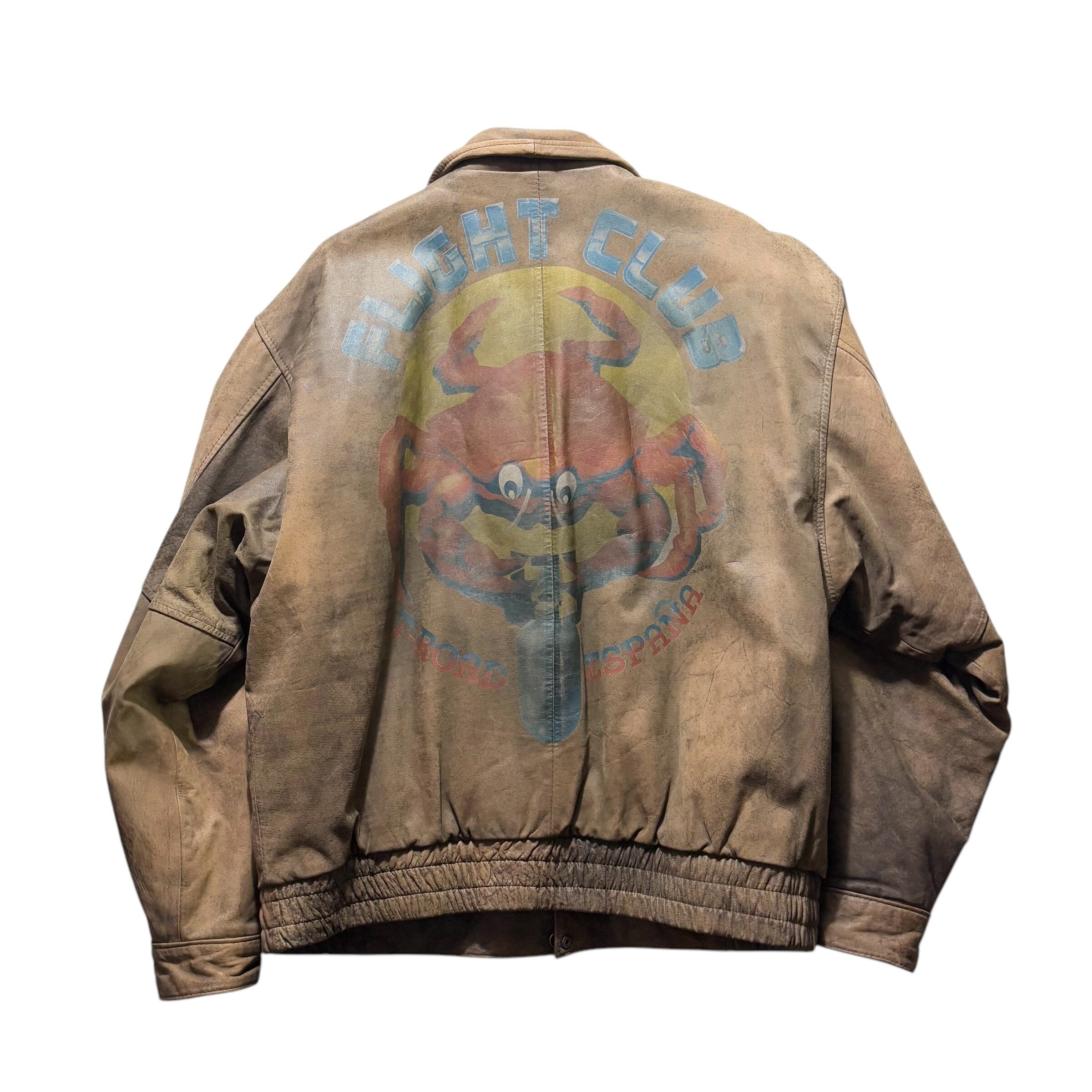 unknown vintage “A-2 type” leather flight jacket | NOIR ONLINE