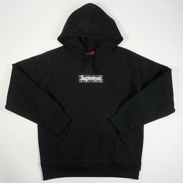 Supreme Bandana Box Logo Hooded ボックスロゴ M